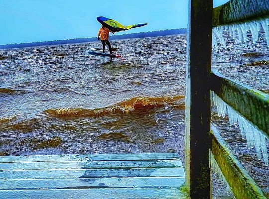 Zima, zimą ale jak tu wytrzymać bez pływania