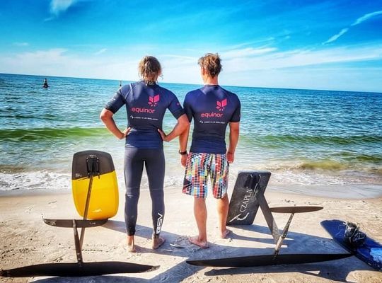 Dzień na plaży - integrujemy się.